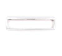Modanatura Interni Decorazione Adesivo Rivestimento Presa D'aria AC Del Pannello CD Della Console Centrale Dell'auto In ABS Per BMW Serie 1 2 F20 F21 F22 F23 2012-2018 Accessori Per Auto(Argento)