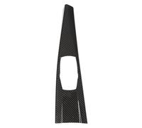 Modanatura Interni Decorazione Copertura Adesiva Pannello Del Cambio Della Console Centrale Dell'auto In Fibra Di Carbonio Per BMW Serie 3 4 F30 F31 F32 F36 3GT 320i Decorazione Interna(Nero)