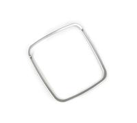 Modanatura Interni For A3 8V 2014-2019 Rear Air Condition Outlet Panel Frame Decoration Vent Strip Stainless Steel Trim Interior Car Accessory