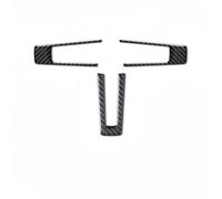 Modanatura Interni Per Ford Per Mustang 2009-2014 Adesivo Protettivo Per Volante Interno Auto In Fibra Di Carbonio Accessori Auto Auto Interior Decorative(Nero)