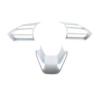 Modanatura Interni Sostituzione Adesivi Rivestimento Pulsanti Pannello Volante Auto Per Yaris Per Cross 2016-2021 Auto Interior Decorative(Argento)