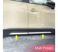 Modanatura laterale del corpo della portiera dell'auto in acciaio inossidabile opaco finiture eleganti per Mazda CX-50 CX50 2023 2024 accessori