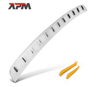 Modanatura Listello di Protezione Paraurti Dietro Cromo per Mercedes-Benz X247