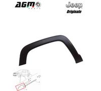 MODANATURA PARAFANGO ANTERIORE SINISTRA NERA ORIGINALE JEEP COMPASS 735753830