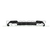 MODANATURA PARAURTI ANTERIORE-CENTRALE-INFERIORE-NERA-GOFFRATA CITROEN - C3 AIRC