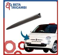 Modanatura Paraurti Anteriore Destra Dx Cromata Baffo Fiat 500 Dal 2007 al 2015