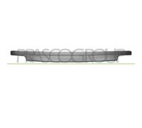 Modanatura Paraurti Centrale Nera Goffrata Per Peugeot 206 Plus Dal 2009 Al 2013