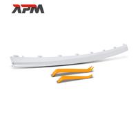 Modanatura Paraurti Frontale Centro Brillante Cromo per Mercedes-BenzW205 S205