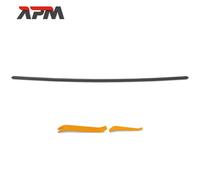 Modanatura Paraurti Frontale Centro Lucido Nero per Mercedes-Benz W206