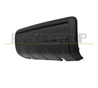 MODANATURA PARAURTI POSTERIORE-CENTRALE-NERA-LUCIDA-CON FORI PDC+SUPPORTI