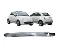 Modanatura Paraurti Posteriore Compatibile Con 500 Dal 2007 Al 2015 Specifico per Versioni 0.9, 1.2, 1.2 LPG, 1.3 Multijet e 1.4 Centrale Cromata Codice Originale 735521029