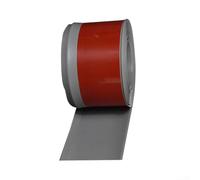 Modanatura per battiscopa in plastica morbida in PVC con substrato impermeabile, finiture decorative che migliorano le finiture delle pareti interne (grigio)