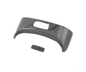 Modanatura per bracciolo in fibra di carbonio per Mercedes-Benz W214 2024 2025 2026 E200 E220 E260 E300 E450 decorazione per console centrale (fibra di carbonio)