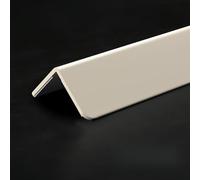Modanatura per profili in PVC, 100 cm, 3 pezzi, facile da installare, edificare e proteggere, ideale per la decorazione della casa (Sle 3, 40 mm)