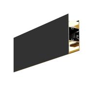 Modanatura per soffitto, Canale diffusore per Striscia LED Personalizzabile da 4 a 50 Piedi, Copertura in Metallo per Binario per Modanatura a Corona del soffitto, diffusore di Luce LED Idea