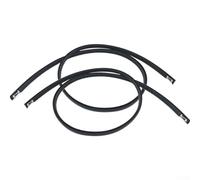 Modanatura per tettuccio per Honda Fit 2005-2008, coperture laterali in gomma nera, compatibili con i numeri OEM 74316SAA003 74306SAA003, set da 2 pezzi sinistro e destro