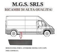 MODANATURA PORTA POSTERIORE DESTRA-NERA GOFFRATA PER CITROEN JUMPER 01/06-06/14