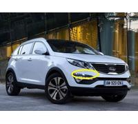 MODANATURA profilo cromato destro-paraurti ant. per Kia Sportage 2011/2015