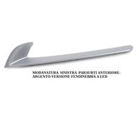 MODANATURA SINISTRA PARAURTI ANTERIORE-ARGENTO PE BMW S5 F10/F11 LCI 07/13-08/16