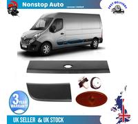 Modanatura Sportello Pannello Striscia Lente Indicatore Anteriore Post. SX Per