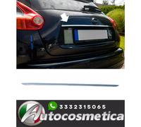 modanatura Striscia portellone baule centrale acciaio per Nissan Juke 2010-2019