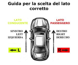Modanatura Sx Nero/lucida Mercedes E Class Amg/amg Line (w213/s213) 2020/2023 Sx
