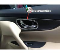 modanature 4 cornici abs cromato contorno maniglie per Nissan Qashqai 14-20