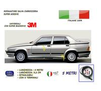 Modanature ALFA ROMEO 75 esterne laterali in gomma per adesivi paraurti tuning