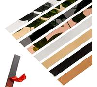 Modanature autoadesive, 3,05 m/10 piedi modanatura autoadesiva modanatura metallizzata striscia di stucco for porte/pareti/specchi/mobili/armadi/cornici for quadri(Rose Gold 8k Mirror,3cm)
