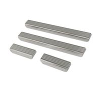 Modanature delle soglie per Chevrolet Malibu Berlina (KL1G) 4D 2012-2014 Argento