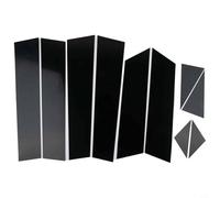 Modanature esterne in plastica 10 pezzi Adatto per 20172022 Fix Cx5 per sostituzione auto St Sleek facile da usare lucido nero pilastro montanti copertura set significato f (sku sku)