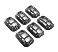 Modanature fari posteriori ABS Nero Lucido Per Hummer Per H2 2003-2009 Copertura In Rete Protettiva Luce Anteriore E Posteriore Del Tetto Accessori Per La Protezione Esterna(Nero lucido)