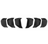 Modanature fari posteriori Copertura Per Fanale Posteriore In ABS Per Auto Fendinebbia Coprifaro Decorazione Per Ford Per Mustang 2018 2019 2020 2021 2022 2023(Rear Tail Light)