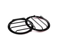 Modanature fari posteriori Per Hummer Per H2 2003-2009 Copertura Protettiva Indicatori Direzione Fendinebbia Anteriori E Posteriori In Acciaio Al Carbonio Decorazione Esterna Cofano lampada(Style F)