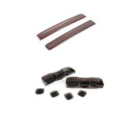 Modanature fari posteriori Per Land Per Rover Per Defender 90 110 130 2020 2021 2022 2023 2024 Adesivo Copri-faro Fendinebbia Posteriore In ABS Nero Per Auto Coperchio fanale posteriore(A and B)