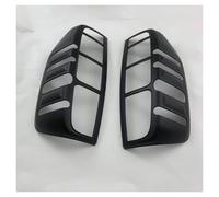 Modanature fari posteriori Per Nissan Per Navara D40 Per Frontier 2007 2008 2009 2010 2011 2012 2013 Nero Opaco Per Auto Copertura Fanale Posteriore Stile Pasta Guscio della lampada(Nero)
