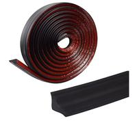 Modanature flessibili da soffitto autoadesive, 5 m, listelli decorativi flessibili, 38 x 26 mm, modanature decorative per soffitti e transizioni delle pareti, protezione dei bordi pieghevole per