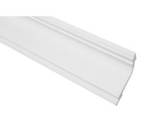 Marbet, listelli da soffitto in polistirene XPS, modanature in stucco di alta qualità, leggeri e robusti, dal design moderno (confezione risparmio da 124 metri, E-35, 45x67 mm), listello angolare
