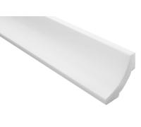 Marbet, listelli da soffitto in polistirene XPS, modanature in stucco di alta qualità, leggeri e robusti, dal design moderno (confezione risparmio da 128 metri, E-12, 50x50 mm), listello angolare