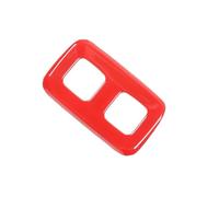 Modanature interne Accessori Auto Per Telaio Interruttore Tappo Serbatoio Carburante Portellone Posteriore Per Auto ABS Interni Per Corvette C6 2005-2013(Rosso)
