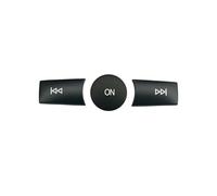 Modanature interne Compatibile Con Benz A B C E GLA CIA ML GL SLK W176 W246 W204 W212 Adesivo Per Pulsante Di Accensione Radio Volume Multimediale Per Auto(Black B)