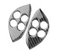 Modanature Interne Compatibile Con Benz Per SLK Per R171 2004 2005 2006 2007 2008 2009 2010 Adesivo Rifinitura Volante Auto Decorazione Interna(Black)