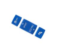Modanature interne Compatibile Con BMW Serie 1 2 3 4 F20 F22 F30 F34 2014-2018 Cache Et Cadre Du Commutateur De Mode Conduite Sport/Eco/Pro La Console Centrale Voiture(Blue A)