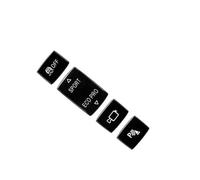 Modanature interne Compatibile Con BMW Serie 1 2 3 4 F20 F22 F30 F34 2014-2018 Cache Et Cadre Du Commutateur De Mode Conduite Sport/Eco/Pro La Console Centrale Voiture(Black B)