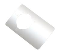 Modanature Interne Compatibile Con Ford Per Focus 2 2005 2006 2007 2008 2009 2010 2011 Copertura Pannello Pulsante Interruttore Lampada Fari Auto Adesivo Decorazione(Silver)