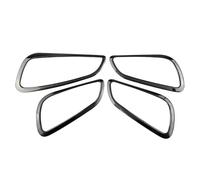 Modanature Interne Compatibile Con Ford Per Focus 3 2015 2016 2017 2018 Cornice Decorativa Maniglia Porta Interna Copertura Ciotola Trim Adesivi Accessori(Black)