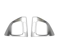 Modanature Interne Compatibile Con Per Eos 2010-2016 Per Tiguan 2011-2016 Per Jetta 2012-2014 Auto Volante Pannello Adesivo Cornice Copertura(Silver)