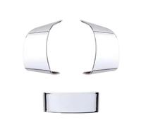 Modanature Interne Compatibile Con Per Tiguan 2007-2011 Per Touran Per Caddy 2006-2010 Toppa Protettiva Decorativa Per Volante Dell'auto(Silver)