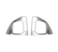 Modanature Interne Compatibile Con Per Touran 2011-2014 Per Sharan 2010-2014 Per Caddy 2012-2014 Pannello Volante Auto Adesivo Rifinitura Copertura(Silver)