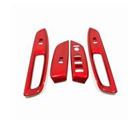 Modanature Interne per adattare Jazz 2020 2021 ABS Pannello di Controllo dell'interruttore di Sollevamento del Vetro della portiera dell'auto LHD